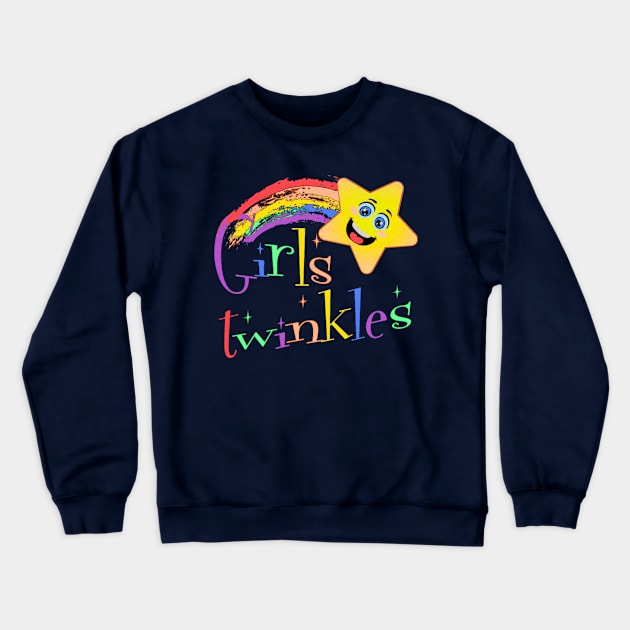 Twinkles Crewneck Sweatshirt by focusLBdesigns